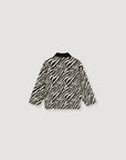 The New Society - Dakota Jacket - zebra print