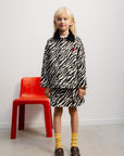 The New Society - Dakota Jacket - zebra print