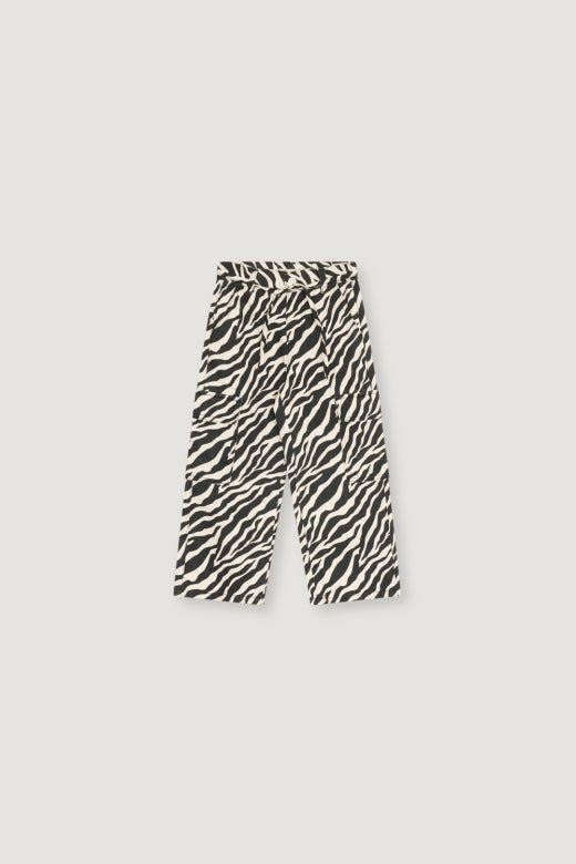 The New Society - Dakota Trousers - zebra print