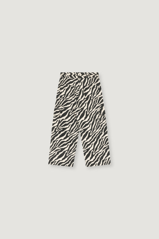 The New Society - Dakota Trousers - zebra print