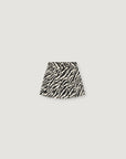 The New Society - Dakota Skirt - zebra print