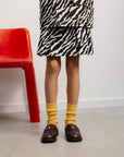 The New Society - Dakota Skirt - zebra print