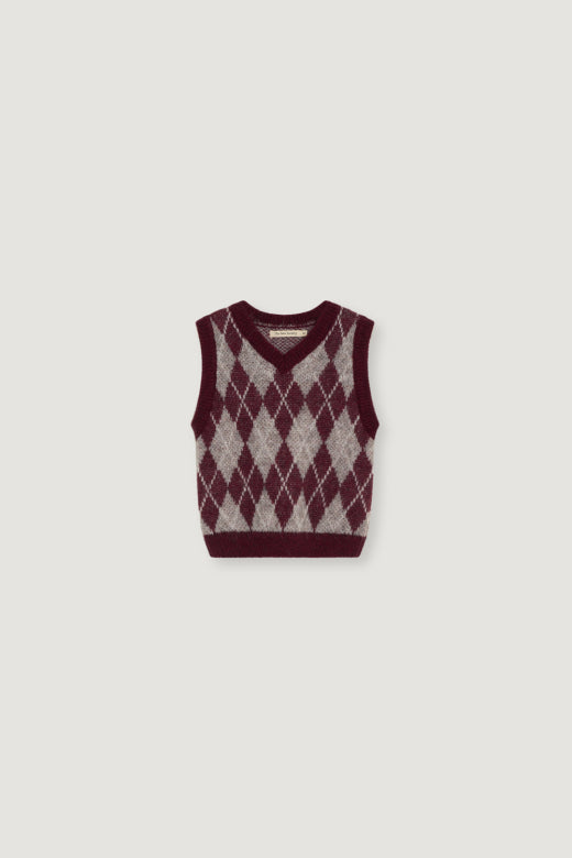 The New Society - Dune Waistcoat - Dune Diamond