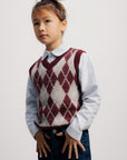 The New Society - Dune Waistcoat - Dune Diamond