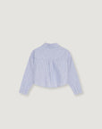 The New Society - isla crop shirt - isla stripes