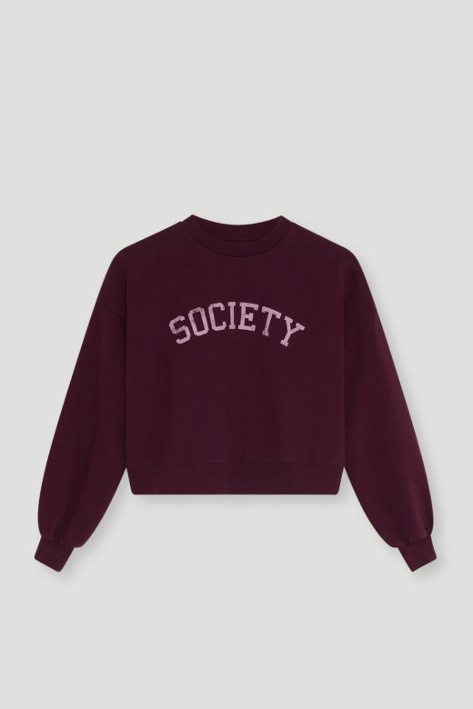 The New Society - teens - lea sweatshirt - winetasting