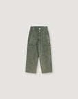 The New Society - denim baggy pants - tea leaf
