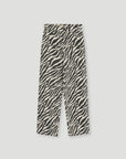 The New Society - teens - barrel denim trousers - zebra