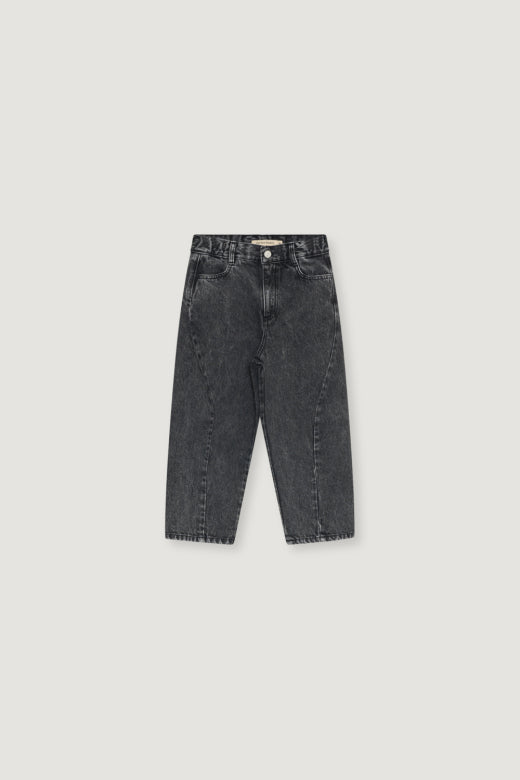 The New Society - denim twist trousers - moonless night