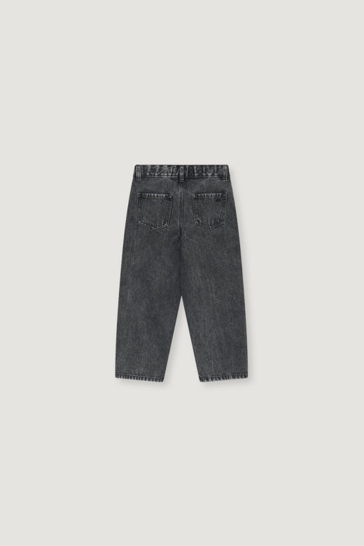 The New Society - denim twist trousers - moonless night