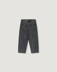The New Society - denim twist trousers - moonless night