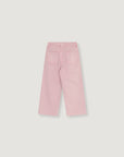 The New Society - wide leg denim pants - mauve orchid