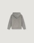 The New Society - TNS logo hoodie - grey melange