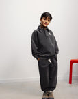 The New Society - TNS logo joggers - forged iron