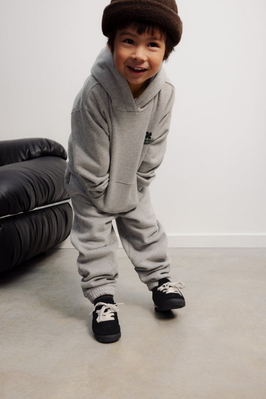The New Society - TNS logo joggers - grey melange