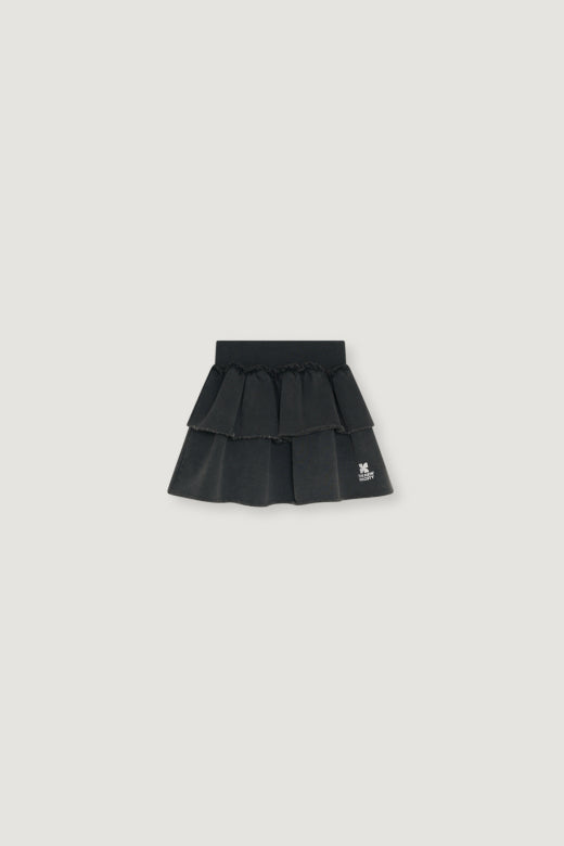 The New Society - TNS logo skirt - forged iron