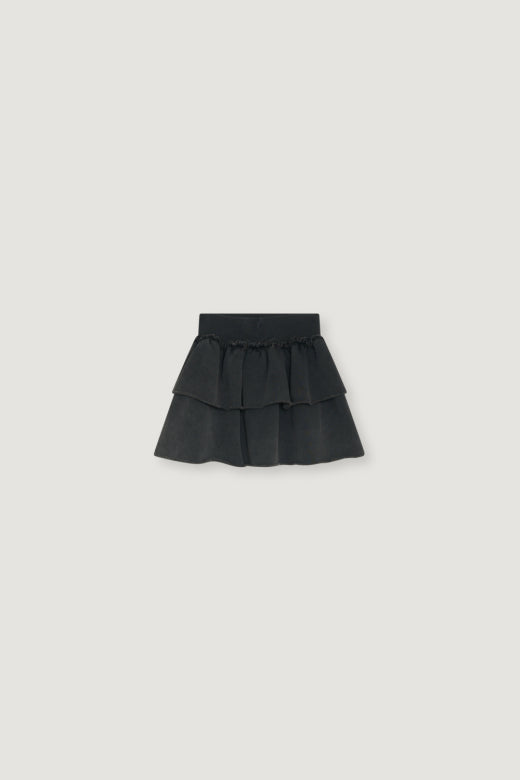 The New Society - TNS logo skirt - forged iron