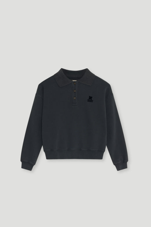 The New Society - teens - logo polo - moonless night