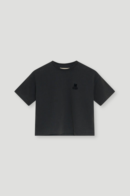 The New Society - teens - logo t-shirt - moonless night