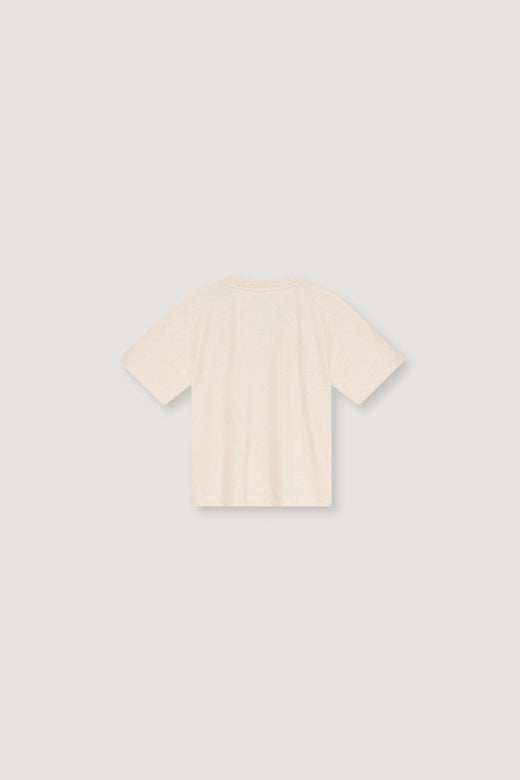 The New Society - TNS logo T-Shirt - whisper white melange
