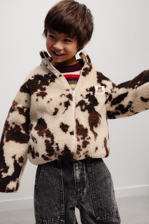 The New Society - Wynn Jacket - Cow print