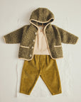 Cozmo brand - remo - soft brushed sweater - stone