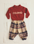Cozmo brand - kobe - flannel plaid warm pants