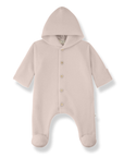 1+ in the family - biarritz - bamboo polar onesie - nude