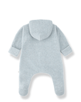 1+ in the family - biarritz - bamboo polar onesie - ciel