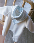 1+ in the family - dijon - bamboo polar onesie - ecru