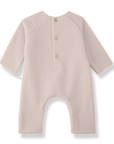 1+ in the family - dijon - bamboo polar onesie - nude