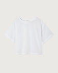 American Vintage - umuly crop shirt - white