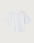 American Vintage - umuly crop shirt - white