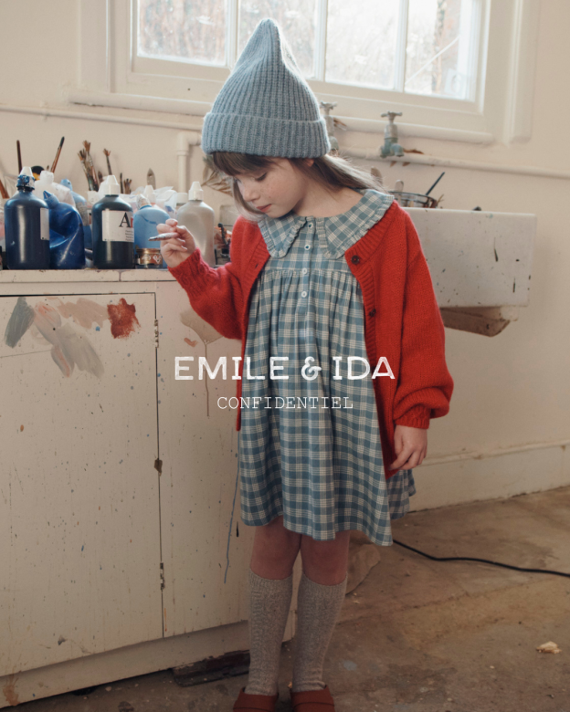 Emile et Ida - doudou cardigan - mars
