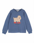 Emile et Ida - poodle t-shirt - ocean