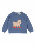 Emile et Ida - poodle t-shirt - ocean