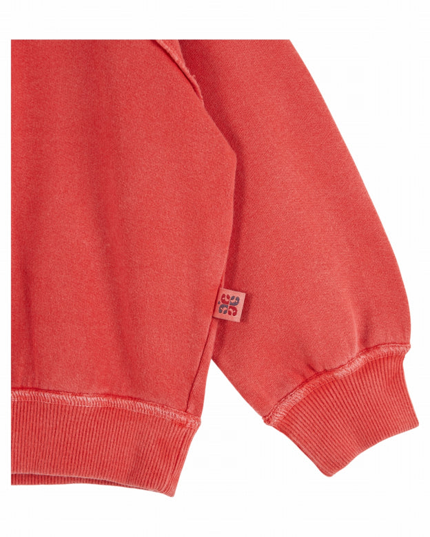 Emile et Ida - pigment sweatshirt - griotte