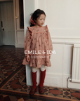 Emile et Ida - volant embroidered dress - vichy