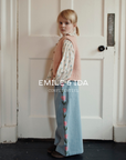 Emile et Ida - denim torusers - tulipe blue