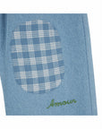 Emile et Ida - genouillere denim torusers - blue