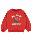 Emile et Ida - flower sweatshirt - mars