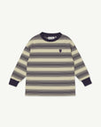 Main Story - band jersey tee - angora stripe