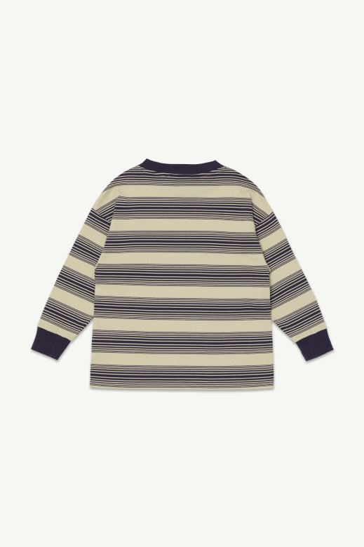 Main Story - band jersey tee - angora stripe