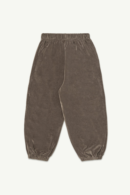 Main Story - balloon velours joggers - roast