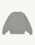 Main Story - crew fleece sweatshirt - grey melange