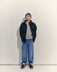 Main Story - crew fleece sweatshirt - grey melange