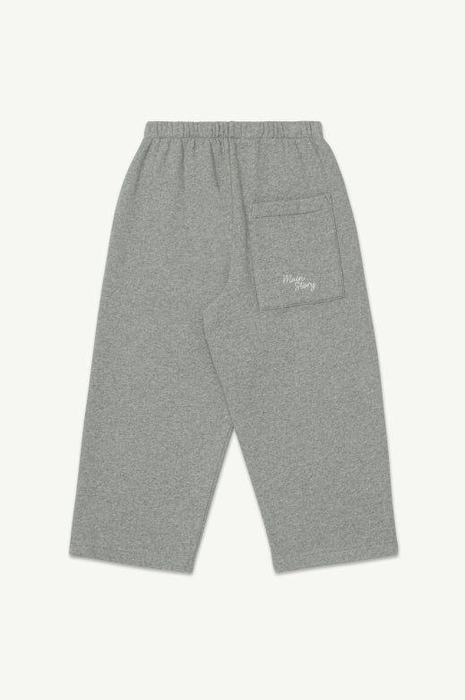 Main Story - lounge fleece joggers - grey melange