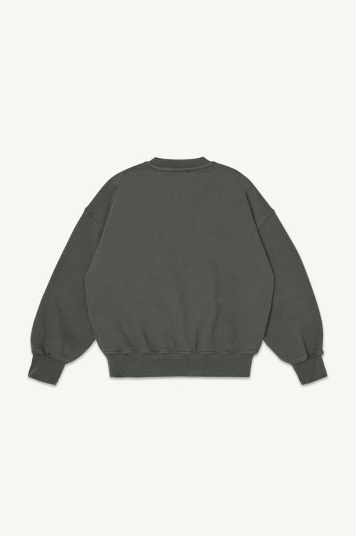 Main Story - crew fleece sweatshirt - peat