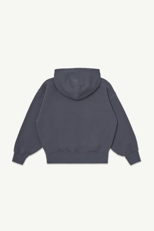 Main Story - hooded fleece sweatshirt - graphite