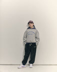 Main Story - hooded fleece sweatshirt - graphite